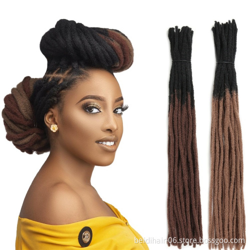 Sister Locs Synthetic Hair Soft Dreadlock Crochet Goddess Faux Loc